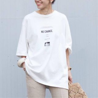 プラージュ(Plage)のPlage JANE SMITH ジェーンスミス NO CHANGE Tシャツ(Tシャツ(半袖/袖なし))