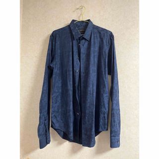 ザラ(ZARA)のZARA シャツ 4着セット カモフラ 迷彩 ブルーカモ 総柄 ミリタリー(シャツ)