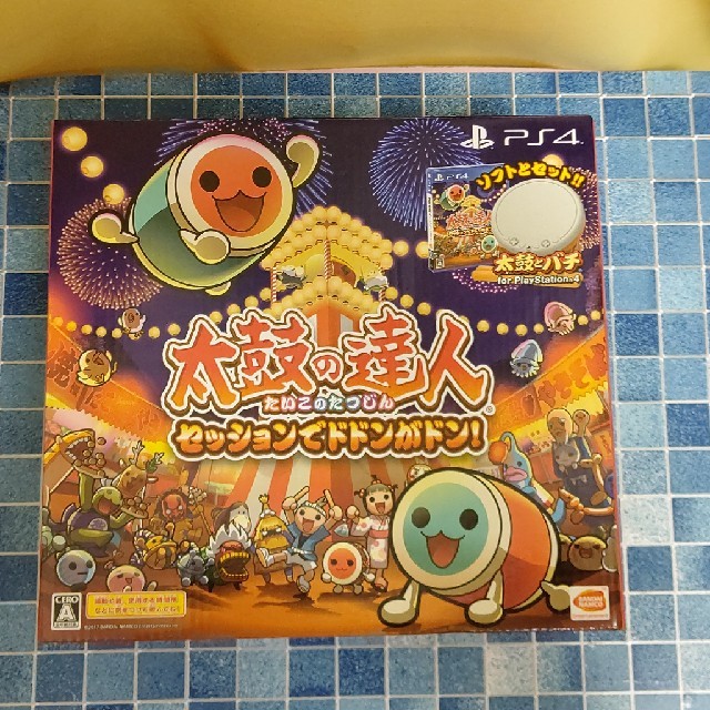 PS4 太鼓の達人 セッションでドドンがドン！ 太鼓とバチ 同梱版 新品未使用