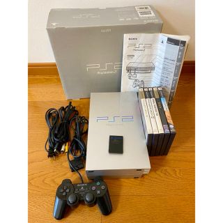 プレイステーション2(PlayStation2)の【ペイペイさま専用】プレイステーション2 SCPH-39000 シルバー(家庭用ゲーム機本体)