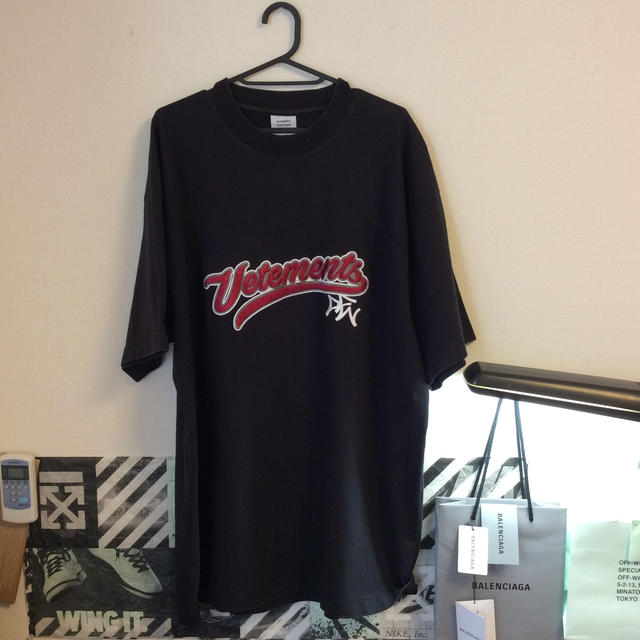 Balenciaga - vetements baseball logo t-shirt Sサイズの通販 by ...