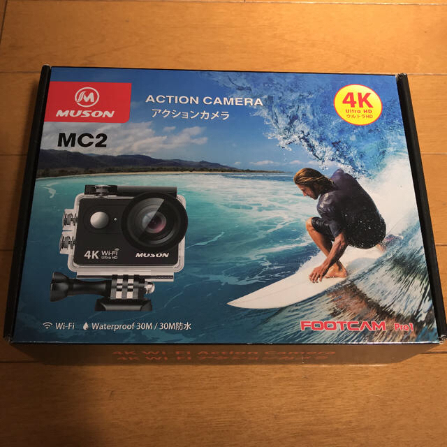 GoPro(ゴープロ)のMUSON アクションカメラ　MC2 スマホ/家電/カメラのカメラ(コンパクトデジタルカメラ)の商品写真