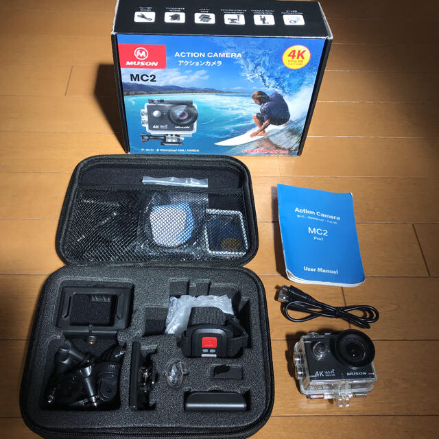 GoPro(ゴープロ)のMUSON アクションカメラ　MC2 スマホ/家電/カメラのカメラ(コンパクトデジタルカメラ)の商品写真