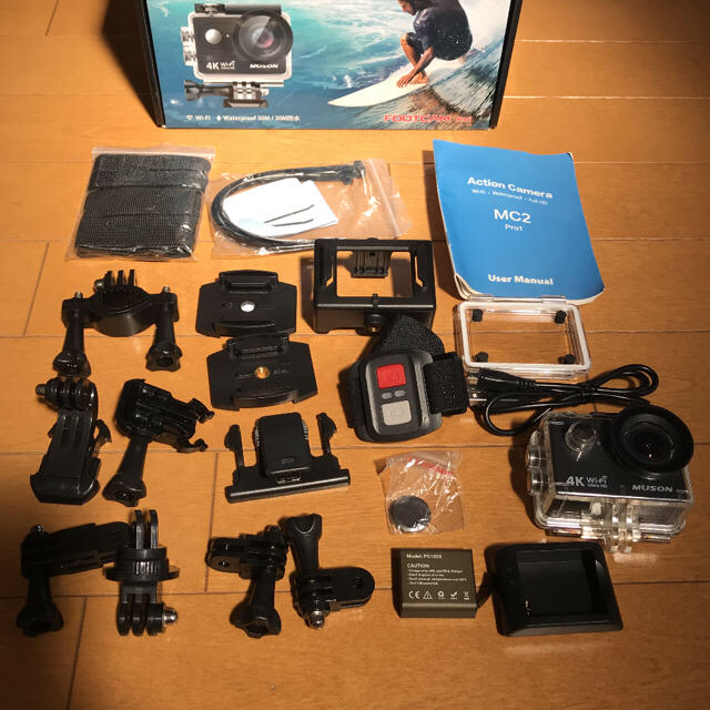 GoPro(ゴープロ)のMUSON アクションカメラ　MC2 スマホ/家電/カメラのカメラ(コンパクトデジタルカメラ)の商品写真