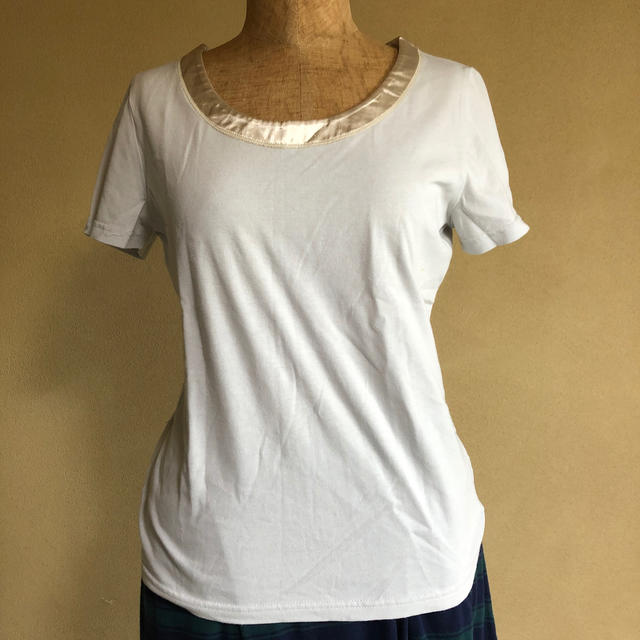 FELISSIMO(フェリシモ)のジャケットの中にぴったりTシャツ レディースのトップス(Tシャツ(半袖/袖なし))の商品写真