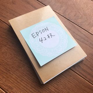 エプソン(EPSON)の☆EPSON/エプソン　写真用紙L版42枚☆(その他)