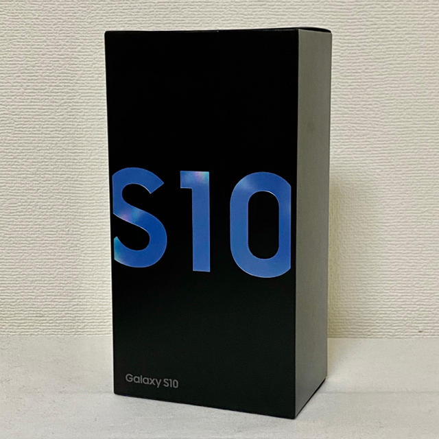 Galaxy(ギャラクシー)のGALAXY S10 新品未使用　PRISM Blue スマホ/家電/カメラのスマートフォン/携帯電話(スマートフォン本体)の商品写真