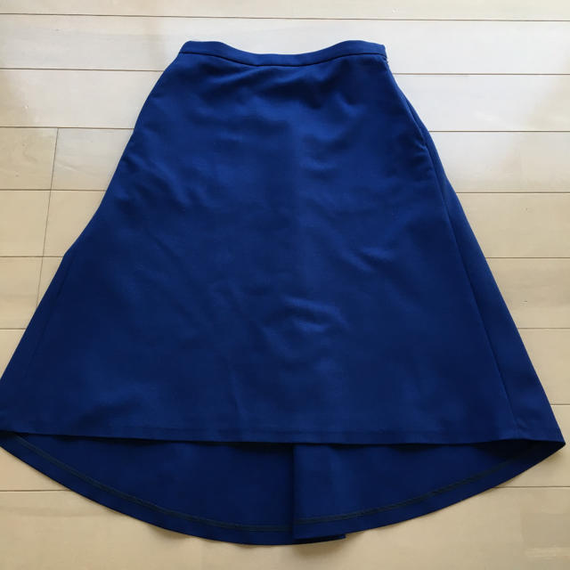 Demi-Luxe BEAMS(デミルクスビームス)のロングスカート ブルー 上品 デミルクスビームス レディースのスカート(ひざ丈スカート)の商品写真