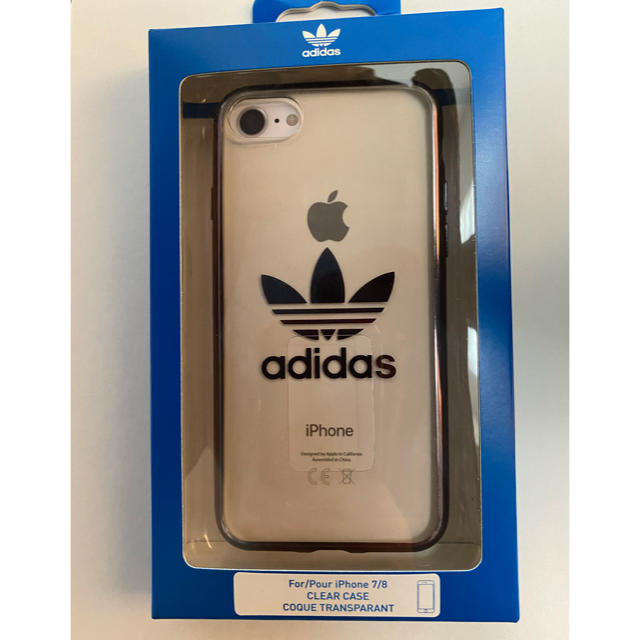 adidas(アディダス)のアディダス  adidas originals iPhoneカバー　クリア スマホ/家電/カメラのスマホアクセサリー(iPhoneケース)の商品写真