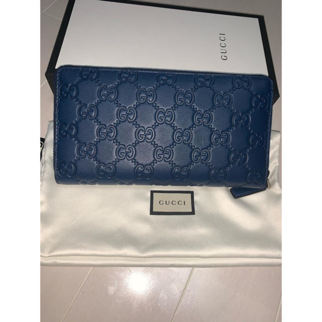 GUCCI グッチ ラウンドファスナー長財布 GGキャンバス ヤンキース
