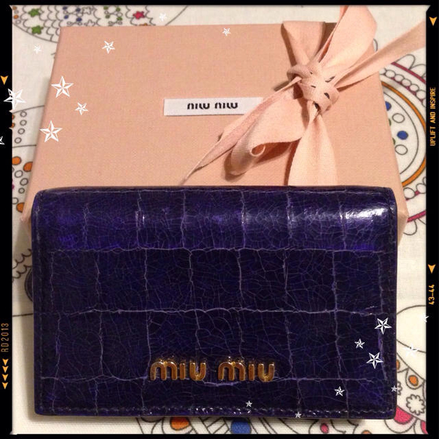 miu miu◎名刺入れ