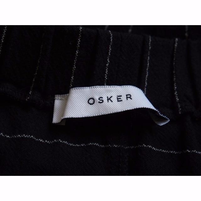 JOURNAL STANDARD取扱い OSKER ピンストライプフレアスカート