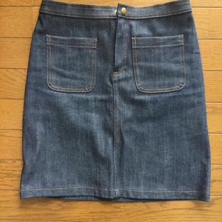 アーペーセー(A.P.C)のA.P.Cデニムスカート　34 美品(ミニスカート)