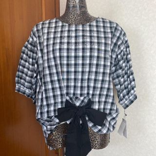 スコットクラブ(SCOT CLUB)のふーみんさま専用　チェックブラウス(シャツ/ブラウス(半袖/袖なし))