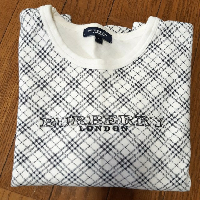 BURBERRY(バーバリー)のBURBERRY　London　長袖Tシャツ Lサイズ レディースのトップス(カットソー(長袖/七分))の商品写真