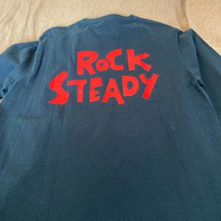 ワコマリア(WACKO MARIA)のWACKO MARIA ワコマリア　ROCK STEADY ロンT M 黒　綿(Tシャツ/カットソー(七分/長袖))