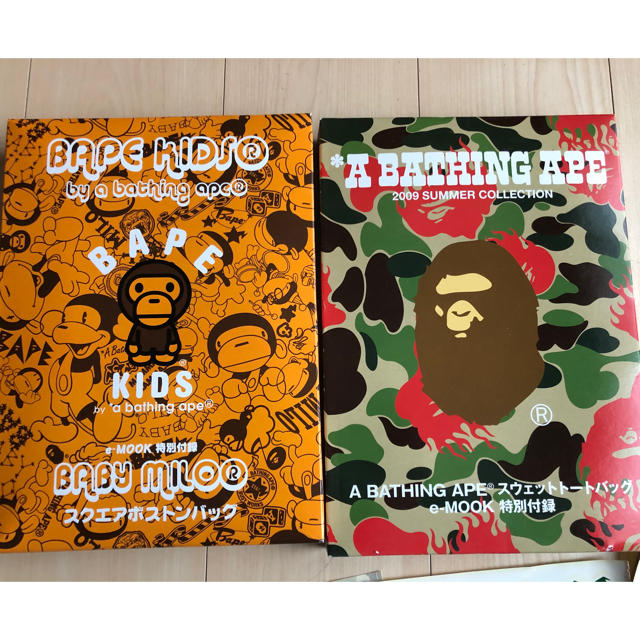 A BATHING APE(アベイシングエイプ)のBAPE KIDS ムック付録　シール　 エンタメ/ホビーの雑誌(ファッション)の商品写真