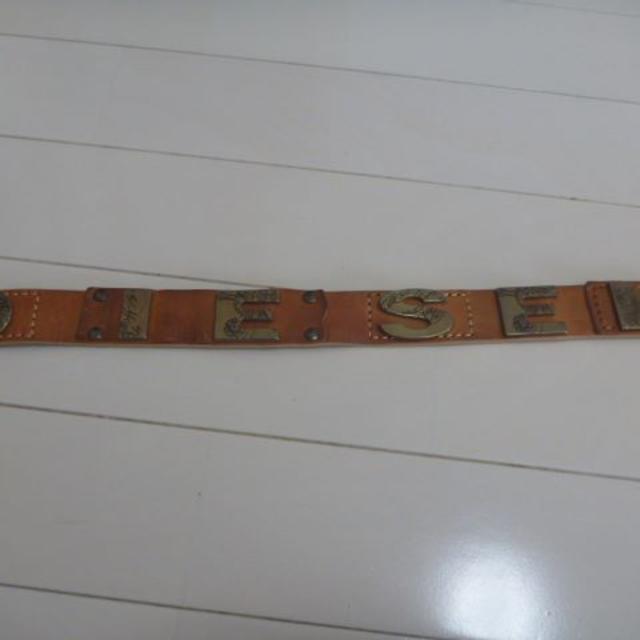 DIESEL(ディーゼル)のディーゼル　革製ベルト メンズのファッション小物(ベルト)の商品写真
