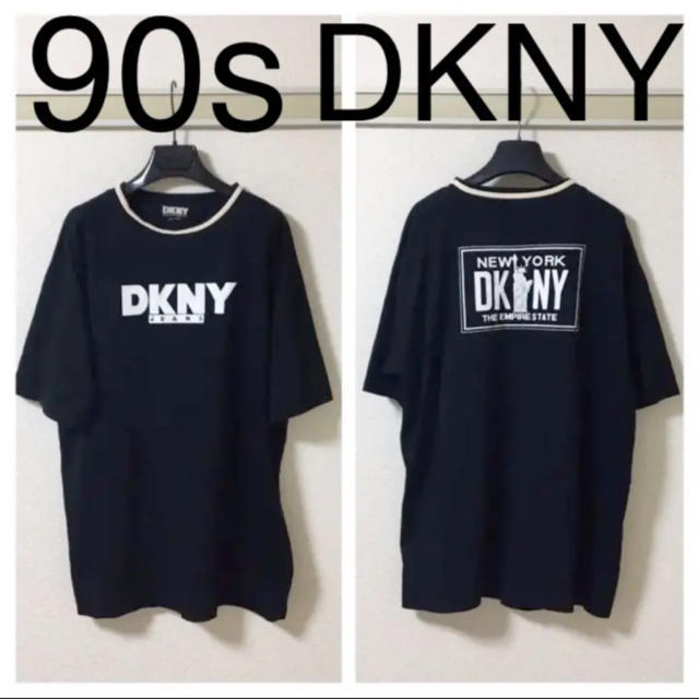 90s◆DKNY JEANS ダナキャラン◆でかロゴ 自由の女神 Tシャツ M | フリマアプリ ラクマ