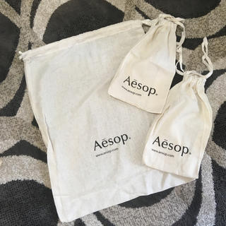 イソップ(Aesop)のaesop イソップ 巾着袋 3枚セット ポーチ(ショップ袋)