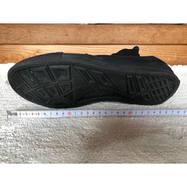 メンズ CABANE de ZUCCa ベルトスニーカー黒 28センチ-me.com.kw