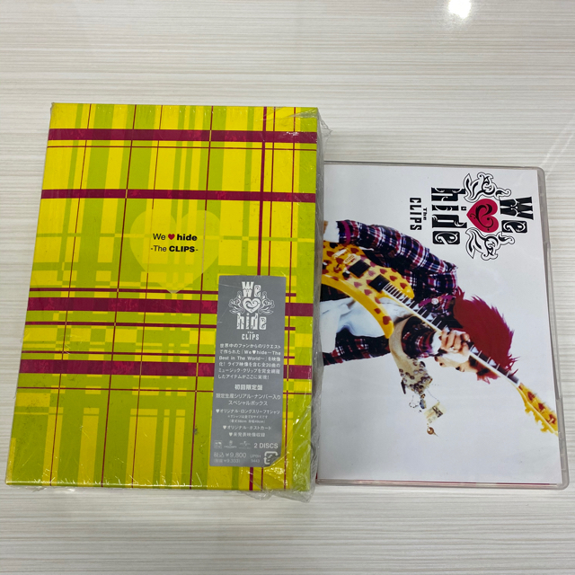 We　love　hide～The　Clips～（初回限定盤） DVD