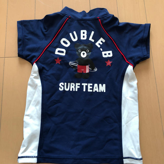 DOUBLE.B(ダブルビー)のラッシュガード　　水着 キッズ/ベビー/マタニティのキッズ服男の子用(90cm~)(水着)の商品写真