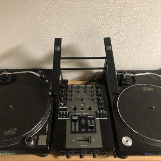 DJ機材セット　TechnicsSL-1200MK5フルセット(ターンテーブル)