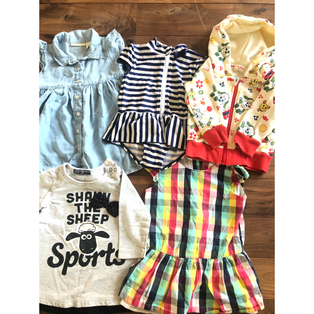 babyGAP(ベビーギャップ)のサイズ80セット キッズ/ベビー/マタニティのベビー服(~85cm)(ワンピース)の商品写真