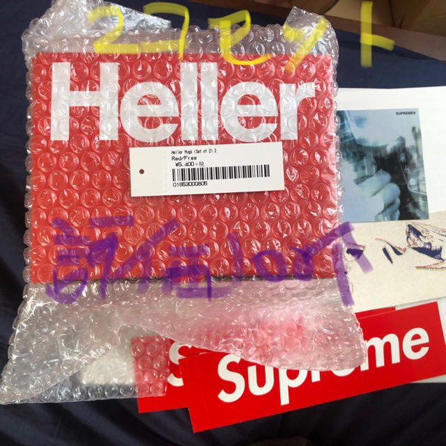 送込 国内正規 納品書付 ステッカー付 Supreme®/Heller Mugssupremeオンライン◦備考