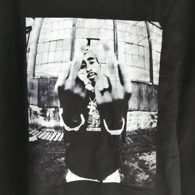 Tシャツ 2PAC HIPHOP  メンズのトップス(Tシャツ/カットソー(半袖/袖なし))の商品写真