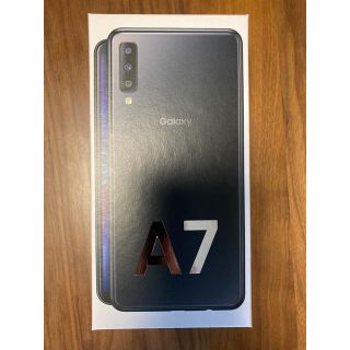 サムスン(SAMSUNG)のGalaxy A7 SIMフリー ブラック(スマートフォン本体)