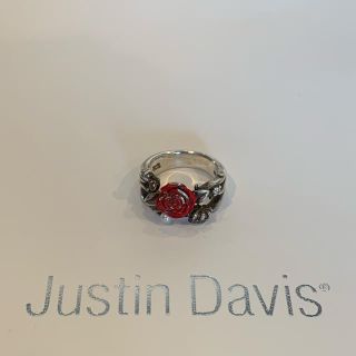 ジャスティンデイビス(Justin Davis)の◆JUSTIN DAVIS◆SACRED ROSE RING◆17号◆薔薇リング(リング(指輪))