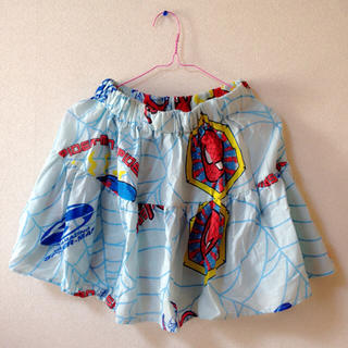 ウィゴー(WEGO)のスパイダーマンスカート(半額値下げ)(ミニスカート)