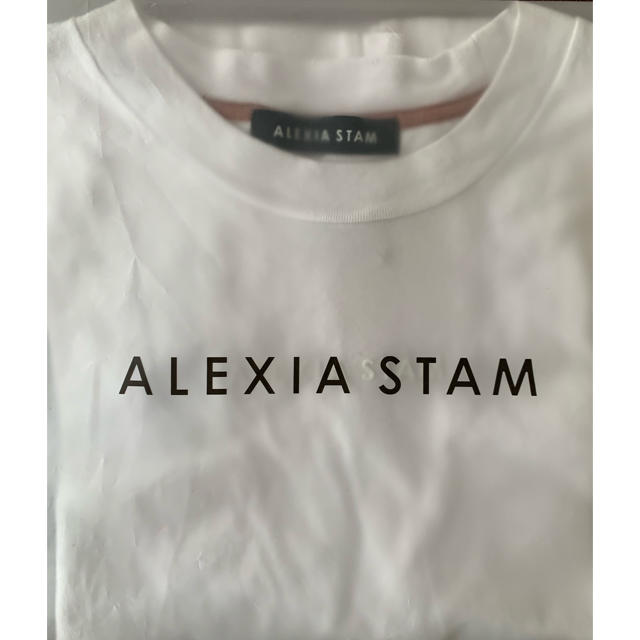 ALEXIASTAM 3DロゴTシャツ