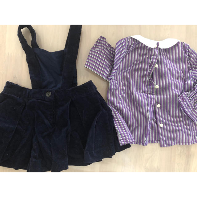 Ralph Lauren(ラルフローレン)のラルフローレン ワンピース サロペット キッズ/ベビー/マタニティのベビー服(~85cm)(ワンピース)の商品写真