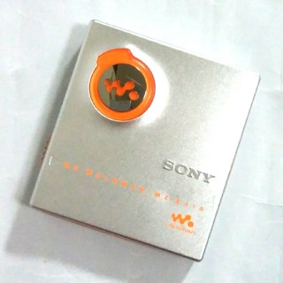 ソニー(SONY)の【お得品！】 SONY MZ-E510 D MDウォークマン (オレンジ)(ポータブルプレーヤー)