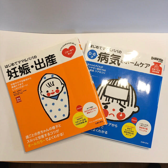 主婦と生活社(シュフトセイカツシャ)の妊娠と出産　病気とホームケア　2冊セット エンタメ/ホビーの雑誌(結婚/出産/子育て)の商品写真