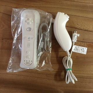ウィーユー(Wii U)の任天堂　純正　wii U リモコン&ヌンチャク(その他)