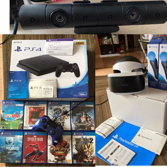 PlayStation4 本体 + 追加PlayStation VR