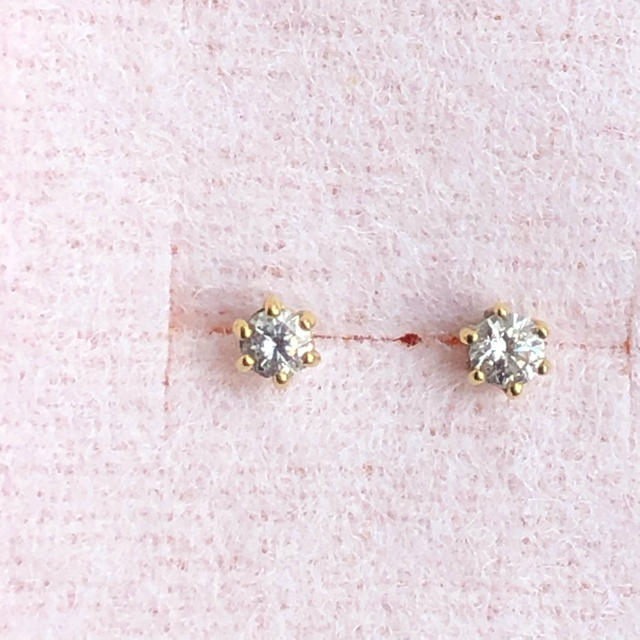 Vendome Aoyama(ヴァンドームアオヤマ)のはこさん専用　　K18 天然ダイヤモンドピアス　0.2ct レディースのアクセサリー(ピアス)の商品写真