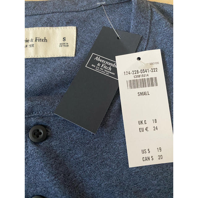 Abercrombie&Fitch(アバクロンビーアンドフィッチ)のHMJ mama様専用アバクロンビー&フィッチ　ビッグムースヘンリーＴ　メンズ メンズのトップス(Tシャツ/カットソー(半袖/袖なし))の商品写真