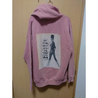 ステューシー(STUSSY)の『Lapi専用』STUSSY Hoodie L PINK ステューシー ピンク(パーカー)