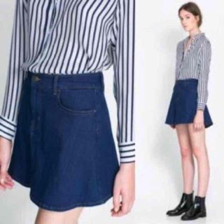 ザラ(ZARA)のZARA フレアスカート(ミニスカート)