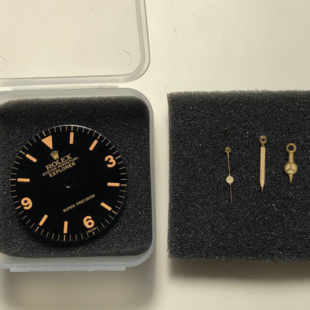 ROLEX - ロレックス 5500 エクスプローラー ミラーダイヤル 針 ROLEX - ロレックス 5500 エクスプローラー ミラーダイヤル 針
