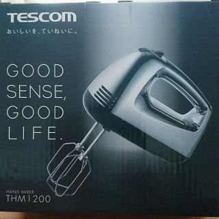 テスコム(TESCOM)のテスコム  ハンドミキサー  THM1200(ジューサー/ミキサー)