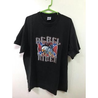 REBEL RIDER アメリカ古着　サイズXL(Tシャツ/カットソー(半袖/袖なし))