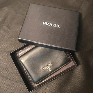 プラダ(PRADA)のPRADA ウォレット 二つ折り財布(折り財布)