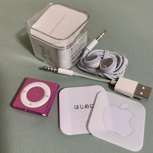 Apple(アップル)のiPod shuffle2GBピンク スマホ/家電/カメラのオーディオ機器(ポータブルプレーヤー)の商品写真