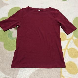 ユニクロ(UNIQLO)のUNIQLO▹リブトップス(Tシャツ(半袖/袖なし))